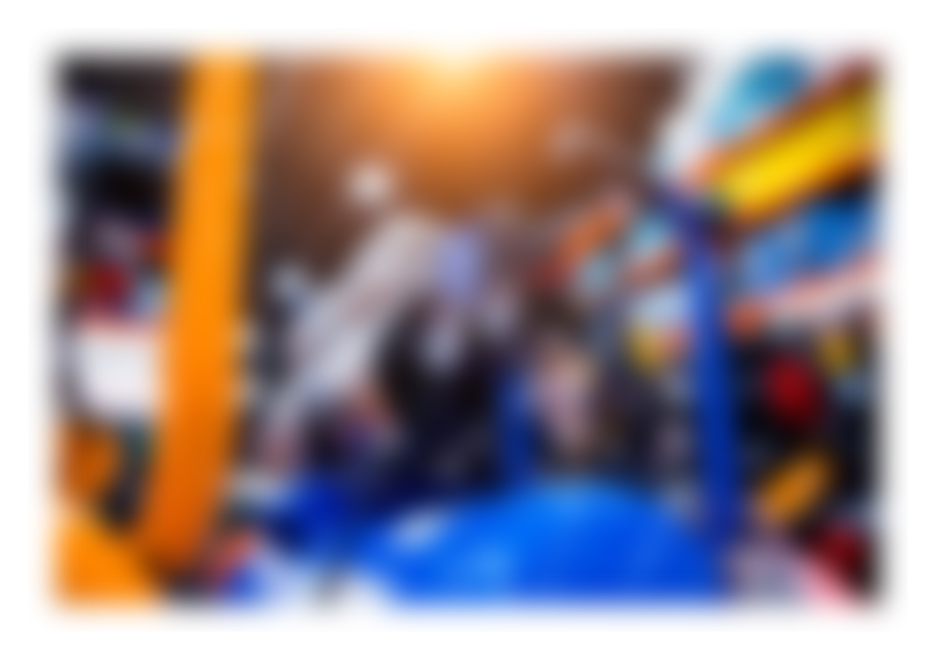 Fundo de loja de compressores